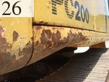 Used Construction Machine Used KOMATSU KOMATSU Excavator 0.7-0.9m3 PC200-6