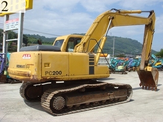 Used Construction Machine Used KOMATSU KOMATSU Excavator 0.7-0.9m3 PC200-6