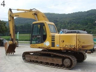 Used Construction Machine Used KOMATSU KOMATSU Excavator 0.7-0.9m3 PC200-6