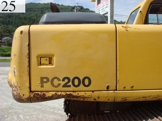 Used Construction Machine Used KOMATSU KOMATSU Excavator 0.7-0.9m3 PC200-6