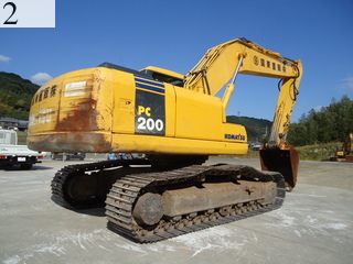 Used Construction Machine Used KOMATSU KOMATSU Excavator 0.7-0.9m3 PC200-7