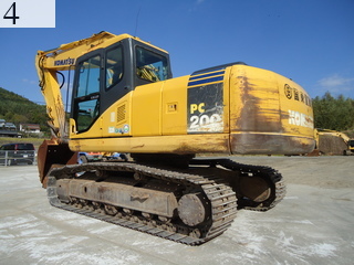 Used Construction Machine Used KOMATSU KOMATSU Excavator 0.7-0.9m3 PC200-7