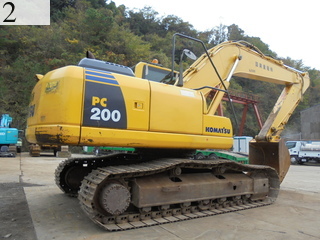 Used Construction Machine Used KOMATSU KOMATSU Excavator 0.7-0.9m3 PC200-8N1