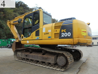 Used Construction Machine Used KOMATSU KOMATSU Excavator 0.7-0.9m3 PC200-8N1