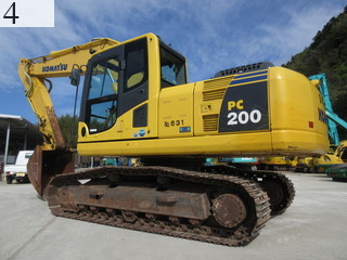 Used Construction Machine Used KOMATSU KOMATSU Excavator 0.7-0.9m3 PC200-8N1