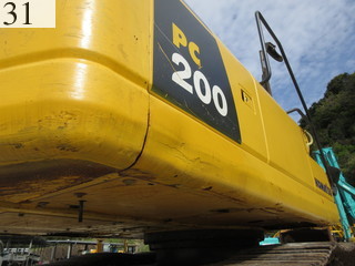 Used Construction Machine Used KOMATSU KOMATSU Excavator 0.7-0.9m3 PC200-8N1