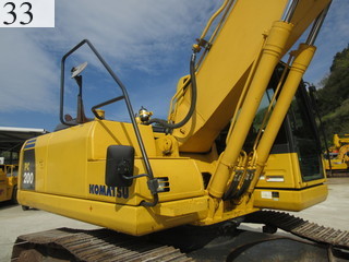 Used Construction Machine Used KOMATSU KOMATSU Excavator 0.7-0.9m3 PC200-8N1