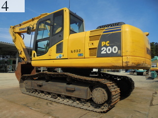 Used Construction Machine Used KOMATSU KOMATSU Excavator 0.7-0.9m3 PC200-8N1