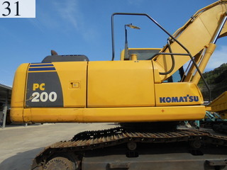 Used Construction Machine Used KOMATSU KOMATSU Excavator 0.7-0.9m3 PC200-8N1