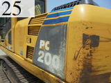 Used Construction Machine Used KOMATSU KOMATSU Excavator 0.7-0.9m3 PC200-8