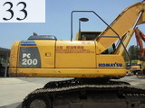 Used Construction Machine Used KOMATSU KOMATSU Excavator 0.7-0.9m3 PC200-8