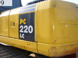 Used Construction Machine Used KOMATSU KOMATSU Excavator 0.7-0.9m3 PC220LC-7