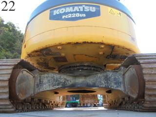 Used Construction Machine Used KOMATSU KOMATSU Excavator 0.7-0.9m3 PC228US-3E0