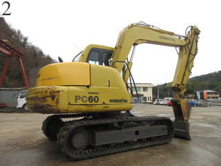 Used Construction Machine Used KOMATSU KOMATSU Excavator 0.2-0.3m3 PC60-7