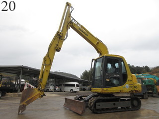 Used Construction Machine Used KOMATSU KOMATSU Excavator 0.2-0.3m3 PC60-7