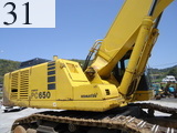 Used Construction Machine Used KOMATSU KOMATSU Excavator 1.0~m3 PC650-6