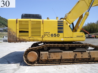 Used Construction Machine Used KOMATSU KOMATSU Excavator 1.0~m3 PC650-6