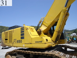 Used Construction Machine Used KOMATSU KOMATSU Excavator 1.0~m3 PC650-6