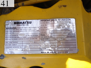 Used Construction Machine Used KOMATSU KOMATSU Excavator 1.0~m3 PC650-6