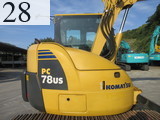 Used Construction Machine Used KOMATSU KOMATSU Excavator 0.2-0.3m3 PC78US-8