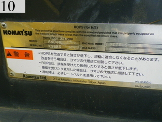Used Construction Machine Used KOMATSU KOMATSU Excavator 0.2-0.3m3 PC78US-8
