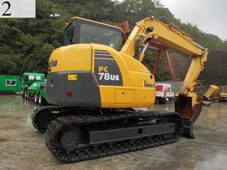 Used Construction Machine Used KOMATSU KOMATSU Excavator 0.2-0.3m3 PC78US-8