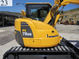Used Construction Machine Used KOMATSU KOMATSU Excavator 0.2-0.3m3 PC78US-8