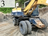 Used Construction Machine Used KOMATSU KOMATSU Excavator Wheeled Excavators PW100-3