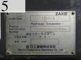 Used Construction Machine Used HITACHI HITACHI Excavator 0.4-0.5m3 ZX135US-3