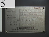 Used Construction Machine Used HITACHI HITACHI Excavator 0.7-0.9m3 ZX200-3