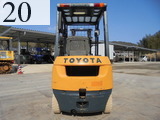 Used Construction Machine Used TOYOTA TOYOTA Forklift Diesel engine 02-7FD10