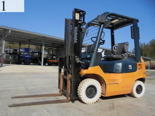 Used Construction Machine Used TOYOTA TOYOTA Forklift Diesel engine 02-7FD10