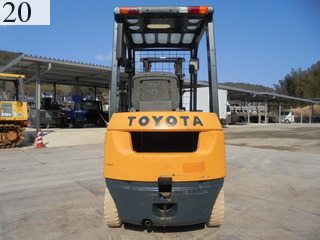 Used Construction Machine Used TOYOTA TOYOTA Forklift Diesel engine 02-7FD10