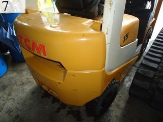 Used Construction Machine Used TCM TCM Forklift Diesel engine FD15T12