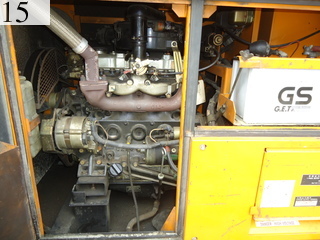 中古建設機械 中古 デンヨー DENYO 発電機  DCA-25SPI