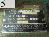 Used Construction Machine Used MIKASA MIKASA Roller Plate compators / Ranma MVH-304DSBR