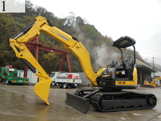 Used Construction Machine Used YANMAR YANMAR Excavator 0.2-0.3m3 B6-6A