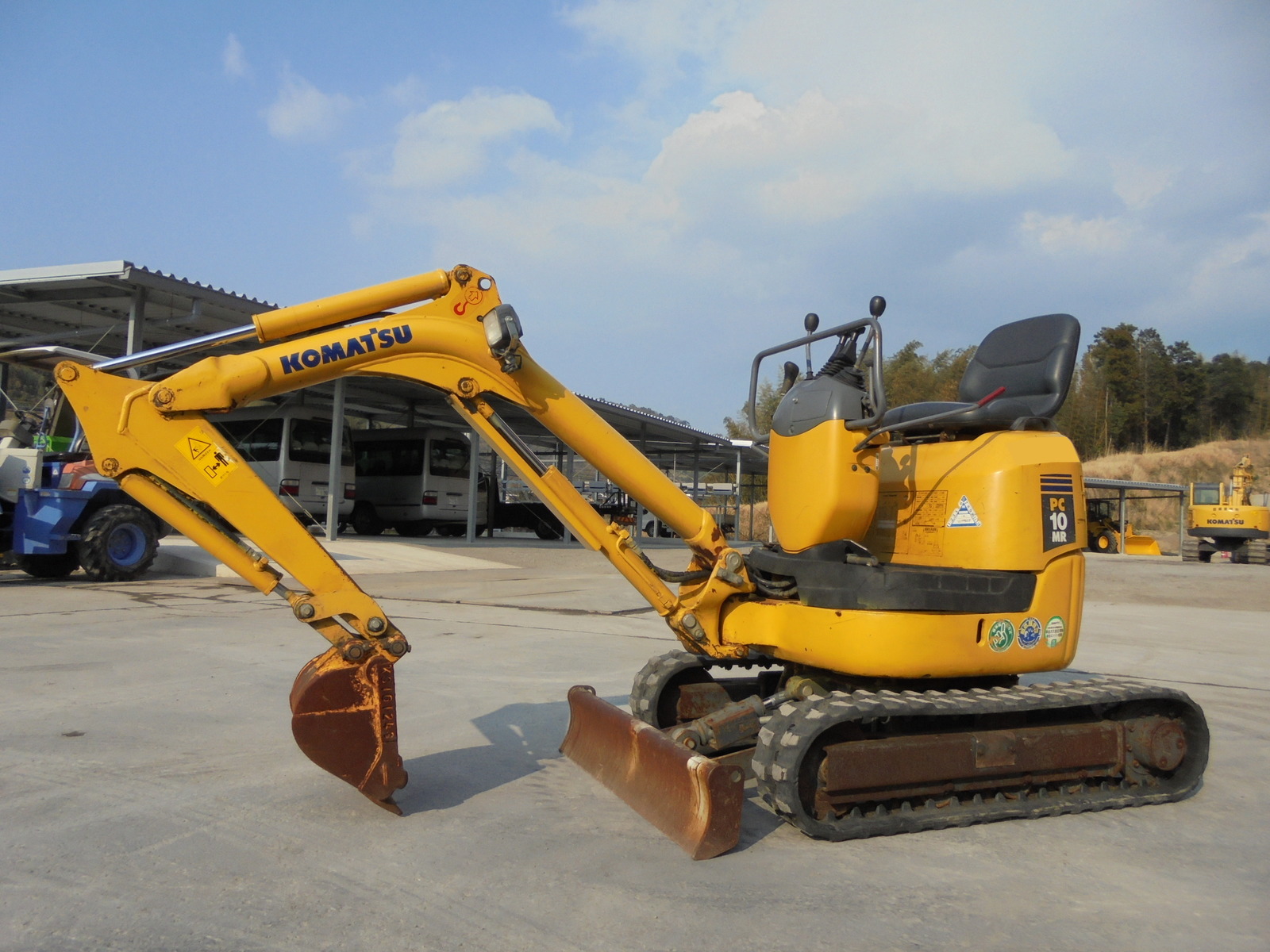Used Construction Machine Used KOMATSU KOMATSU Excavator ~0.1m3 PC10MR-2