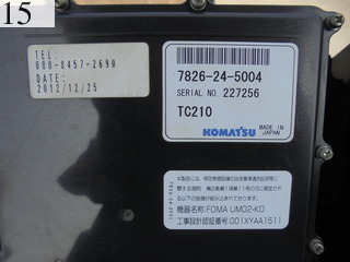 Used Construction Machine Used KOMATSU KOMATSU Excavator ~0.1m3 PC30MR-3