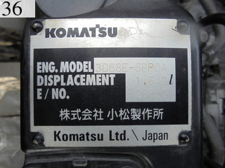 Used Construction Machine Used KOMATSU KOMATSU Excavator ~0.1m3 PC30MR-3