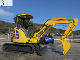 Used Construction Machine Used KOMATSU KOMATSU Excavator ~0.1m3 PC30MR-3