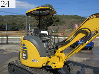 Used Construction Machine Used KOMATSU KOMATSU Excavator ~0.1m3 PC30MR-3
