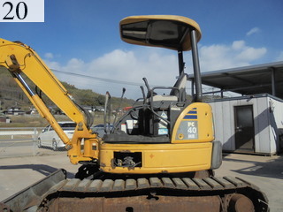Used Construction Machine Used KOMATSU KOMATSU Excavator 0.2-0.3m3 PC40MR-2