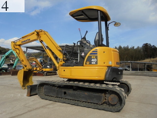 Used Construction Machine Used KOMATSU KOMATSU Excavator 0.2-0.3m3 PC40MR-2