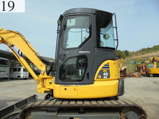 Used Construction Machine Used KOMATSU KOMATSU Excavator 0.2-0.3m3 PC40MR-3N1