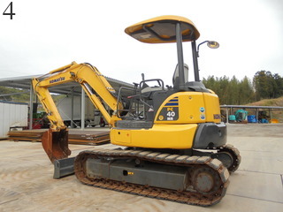 Used Construction Machine Used KOMATSU KOMATSU Excavator 0.2-0.3m3 PC40MR-3