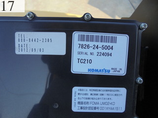 Used Construction Machine Used KOMATSU KOMATSU Excavator 0.2-0.3m3 PC40MR-3