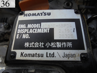 Used Construction Machine Used KOMATSU KOMATSU Excavator 0.2-0.3m3 PC40MR-3