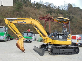 Used Construction Machine Used KOMATSU KOMATSU Excavator 0.2-0.3m3 PC40MR-3