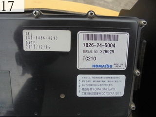 Used Construction Machine Used KOMATSU KOMATSU Excavator 0.2-0.3m3 PC40MR-3